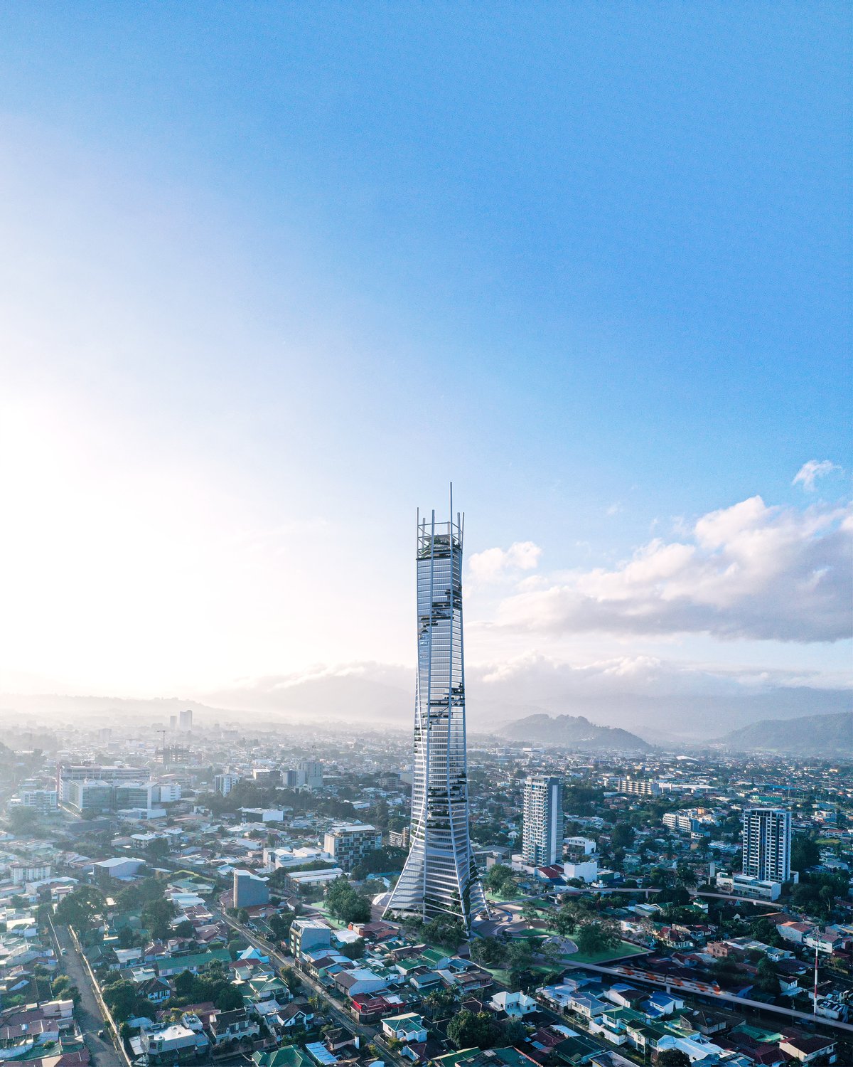 Torre del Bicentenario — planning architecture, San José, Costa Rica